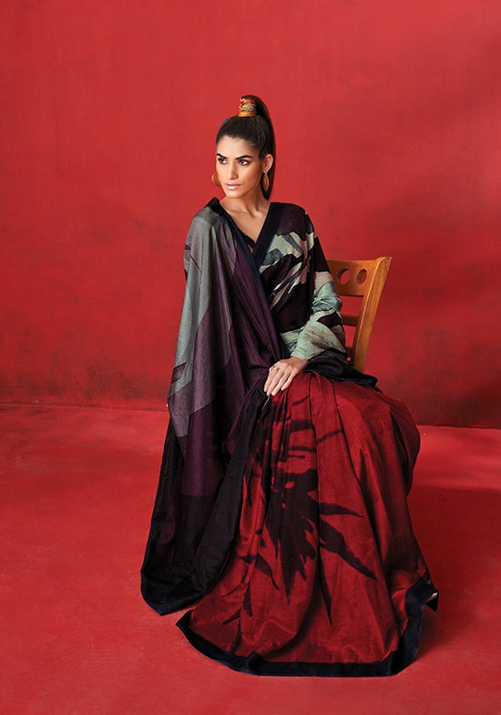 Multi Color Jiva Saree -Parvika  Collection YF#24216