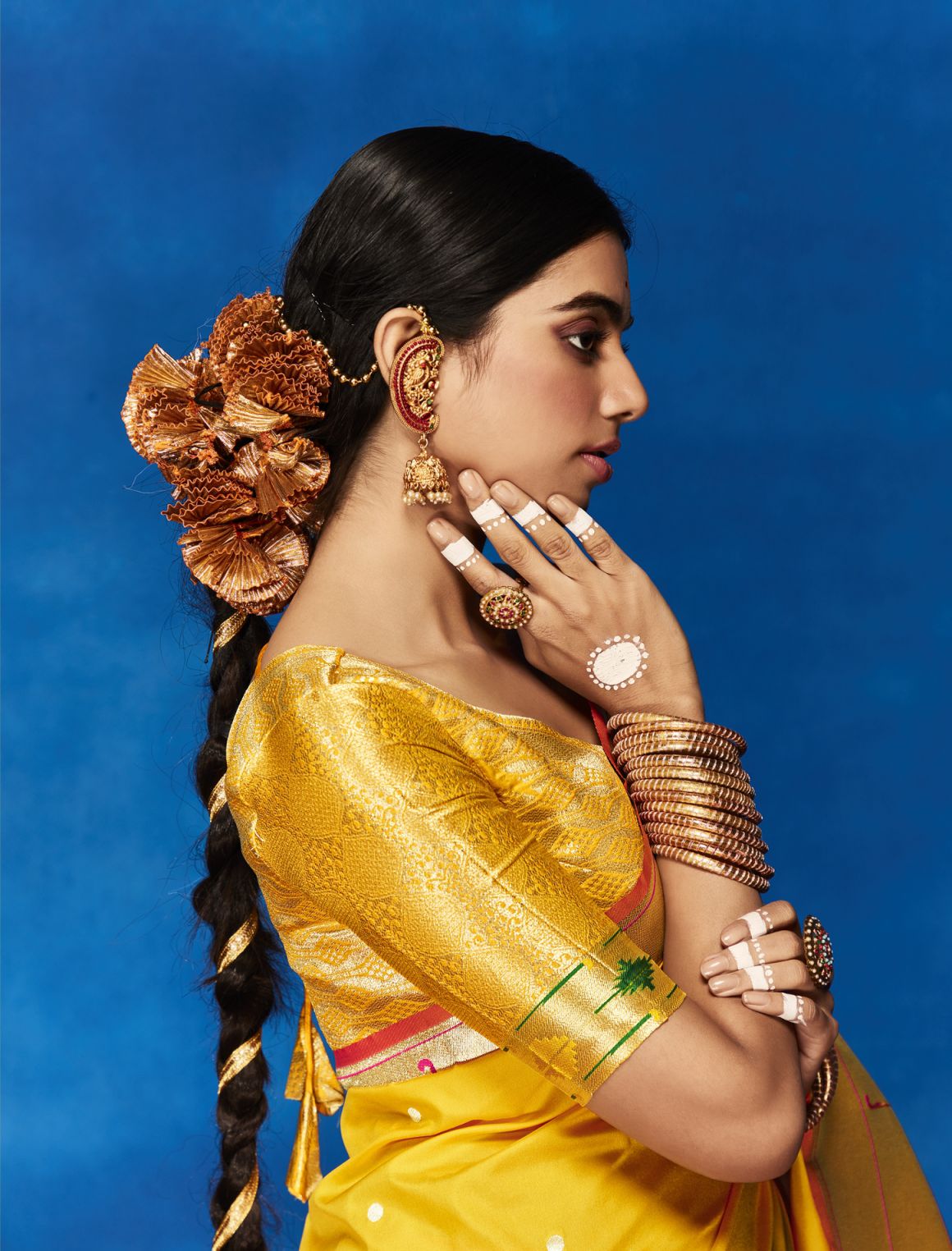 Yellow Color Paithani Silk Saree -Ravit Collection YF#23409