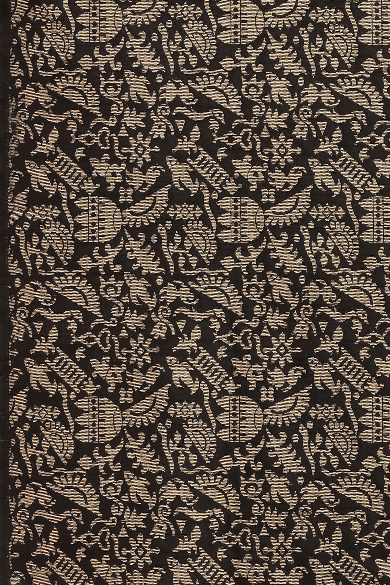 Black Color Banglori Raw Silk Saree  - Nayana Collection YF#23085